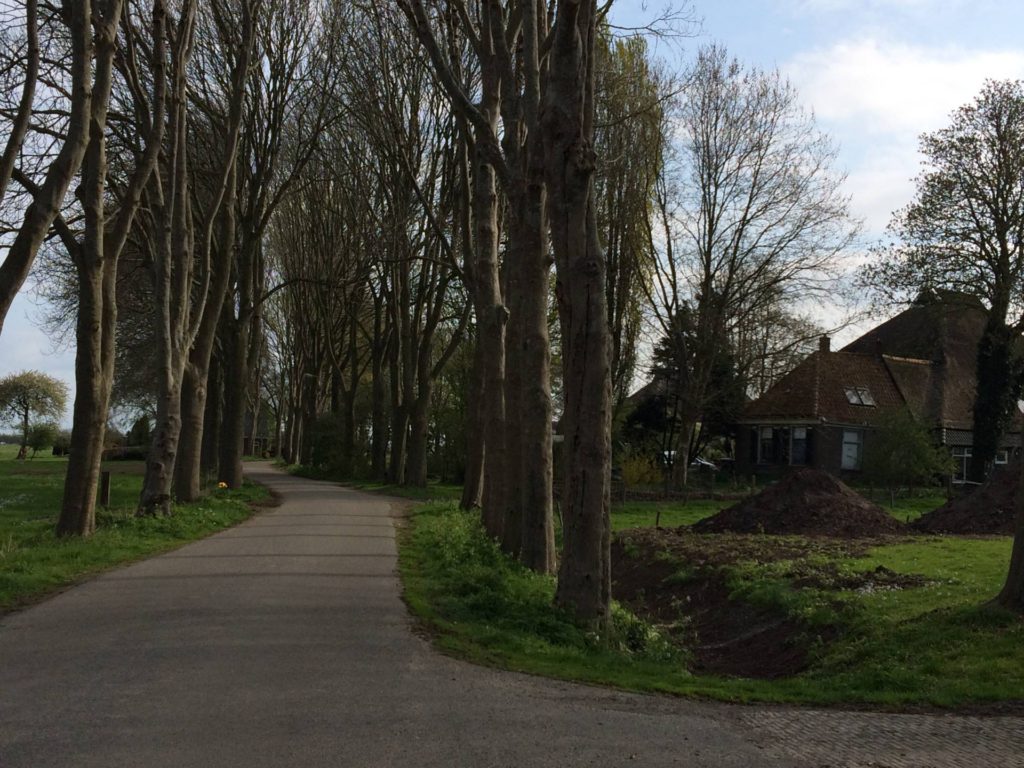 Dit is het gehucht Baarlo dat dicht bij Blokzijl ligt.