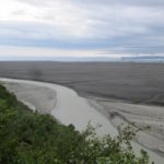 Uitzicht over vallei Mörsárdalur