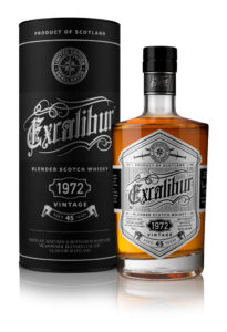 Excalibur Blended Scotch Whisky 1972 Vintage