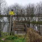 In Kampina was ook dit ondergelopen gebied.