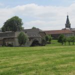 Dit is een mooi uitzicht bijna aan het einde van de 1e dag