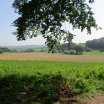 Ook dit uitzicht over velden en heuvels is niet slecht