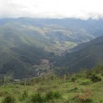 Weer zo een fantastisch uitzicht over de bergen, maar dit keer ook over het dal.