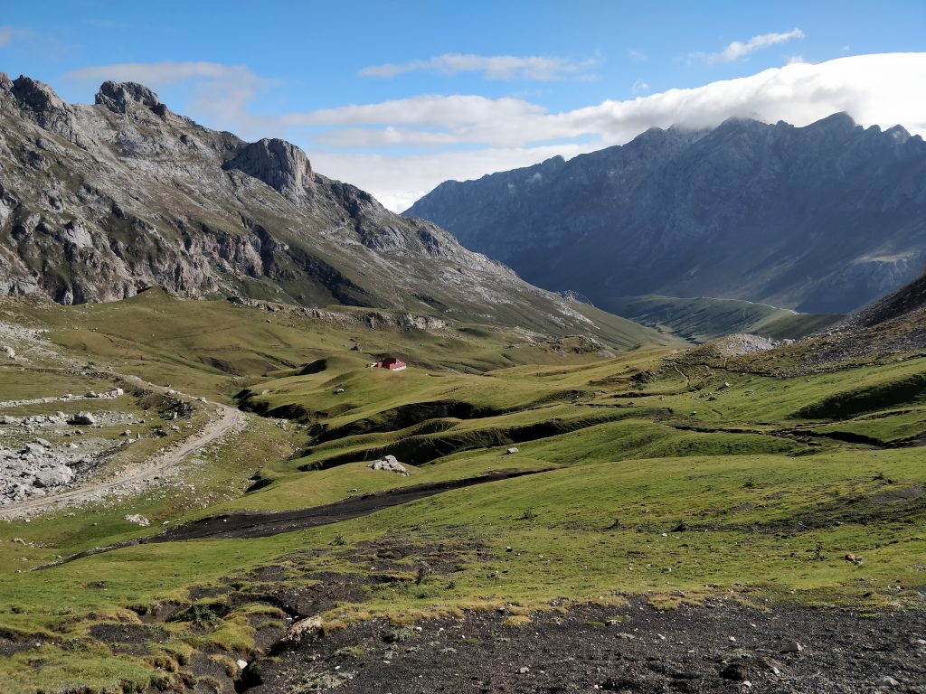 Een heel fraai uitzicht met ook een goede blik op het pad dat wij nog moesten wandelen.
