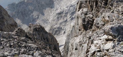 Uitzicht vanaf bijna het hoogste gedeelte van de wandeling.