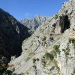 Uitzicht in de kloof, maar dit is ook heel erg fraai. Het te bewandelen pad is ook heel goed zichtbaar.