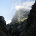 Ook in deze kloof was het uitzicht over de bergen erg fraai.