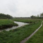 Dit leuke pad mochten wij volgen door de graslanden heen.