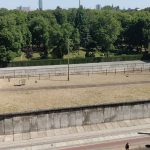 Niemandsland in Gedenkstätte Mauer