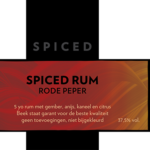 Beek Spiced Rum Rode Peper