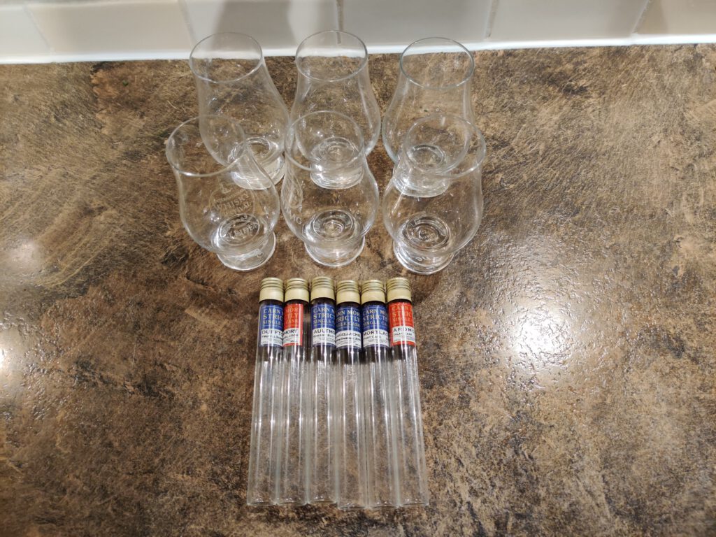 Proefsetje Càrn Mòr Strictly Single Cask whisky’s