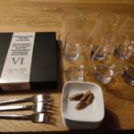 6 Ambassasors Tasting : Lege Glazen en Lege Hapjes Schaaltjes