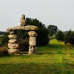 De wandeling liep langs de Poort van Drenthe