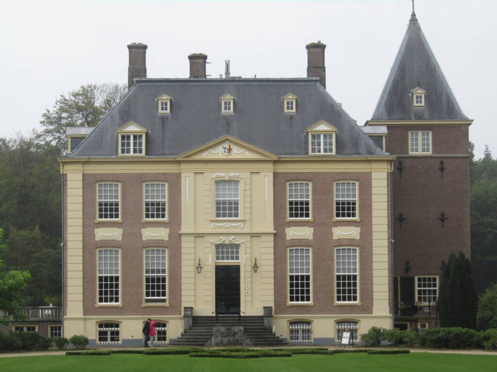 De wandeling ging ook nog langs dit fraaie kasteel