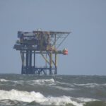 Boortoren bij Ameland (2)