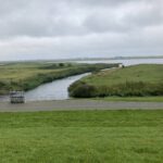 Uitzicht op een sluisje