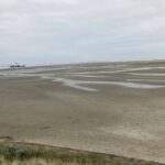 Uitzicht over het wad