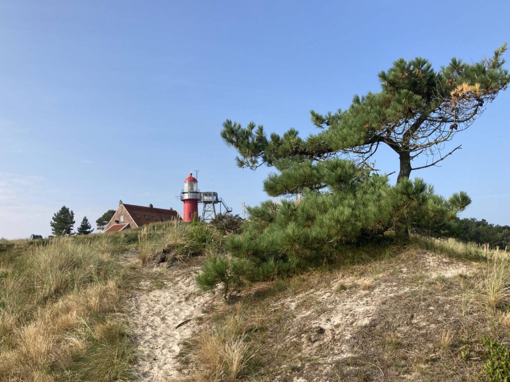 Uitzicht op de vuurtoren