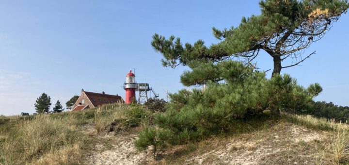 Uitzicht op de vuurtoren
