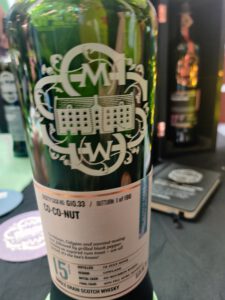The Scotch Malt Whisky Society G30.33 Co-Co-Nut (Strathclyde)