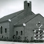 Kerk aan het Piet Heinplein in 1957