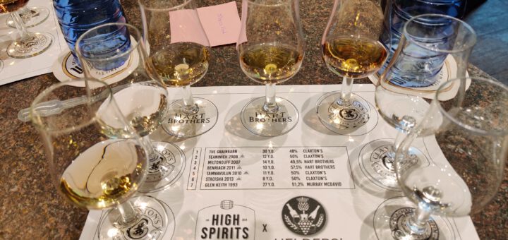 High Spirits Tasting : The Whiskies