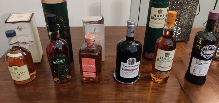 Line-Up Kleine Whisky Proeverij
