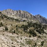 De weg naar een berghut