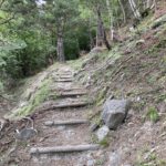 Een bijzonder pad een berg op