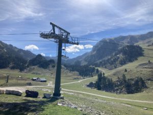 Een ski gebied en een mooi uitzicht