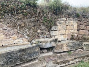 De muur van de zoutvelden