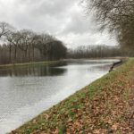 Het jaagpad langs het kanaal