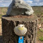 Santiago de Compostela is rechts af