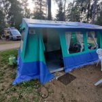 De bij VacanSoleil gehuurde tent