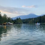 Het meer bij de camping