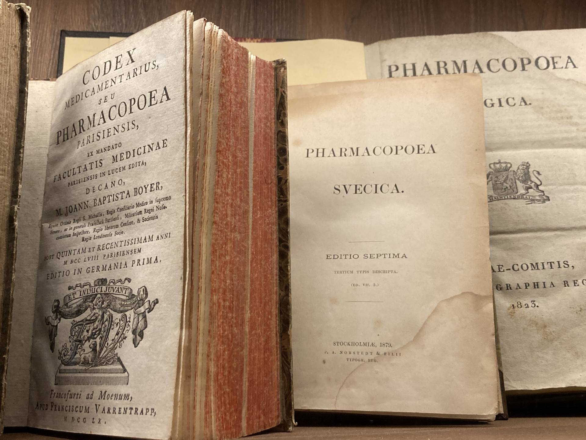 Medische boeken in het Apothekers museum