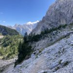 Op de weg terug van de Slemanova Spica