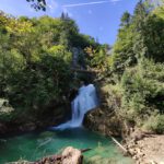 Onderweg naar de kloof Soteska Vintgar