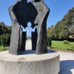 Een mooi beeld bij Kavarna Pri Baziliki, Brezje