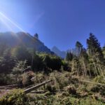 Schade door grote regenval