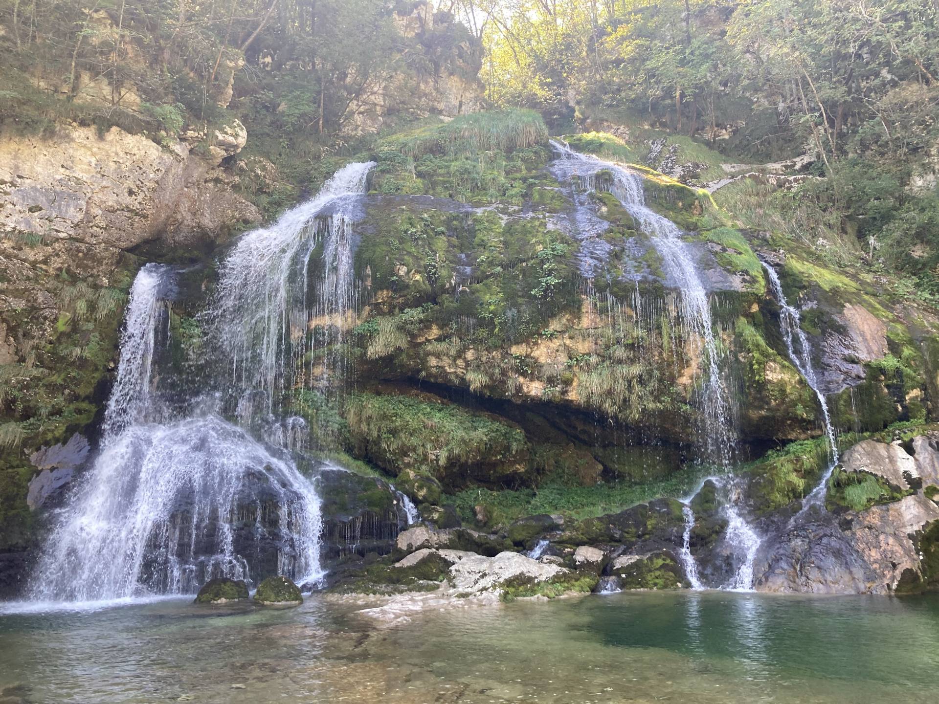 De waterval Slap Virje