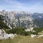 Uitzicht vanaf Debela Pec