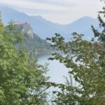 De kerk op het eiland in meer Bled