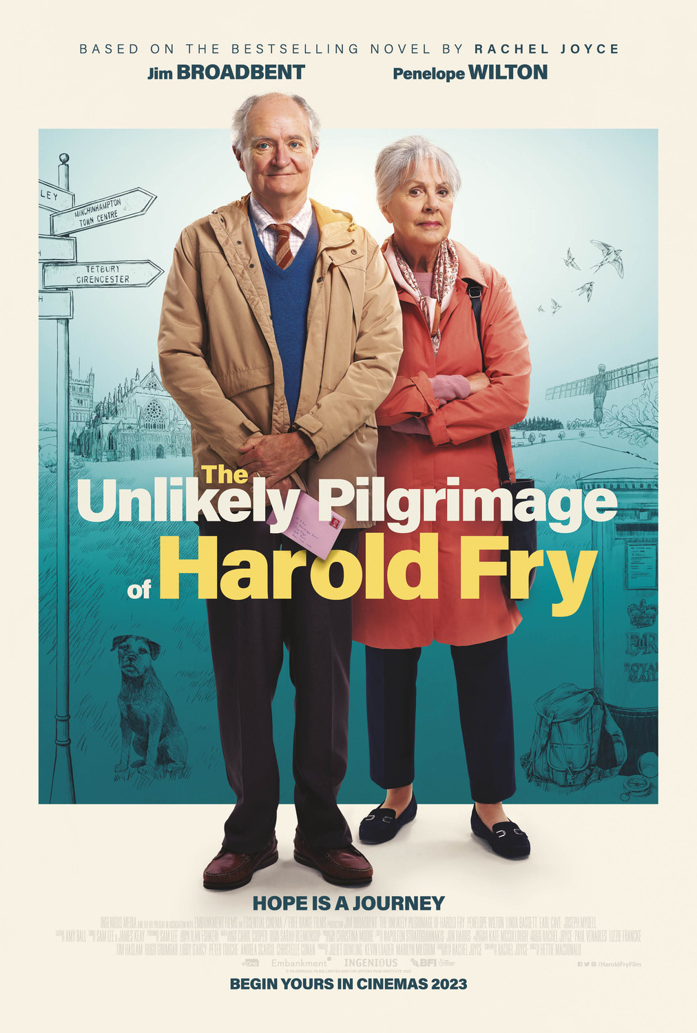 Film : The Unlikely Pilgrimage of Harold Fry (2023)