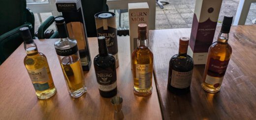 De Line-Up voor de Whisky Proeverij