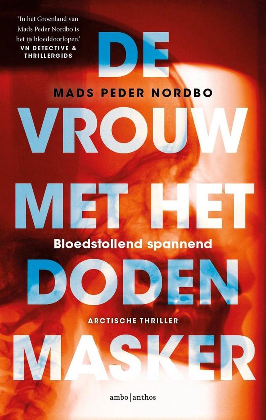 Boek : Mads Peder Nordbo - De vrouw met het dodenmasker