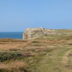 Een mooi uitzicht over de kust