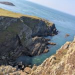 Een mooi uitzicht over de kust