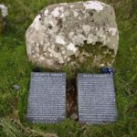 Het graf van een hondje