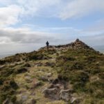 Overblijfselen van oude huizen